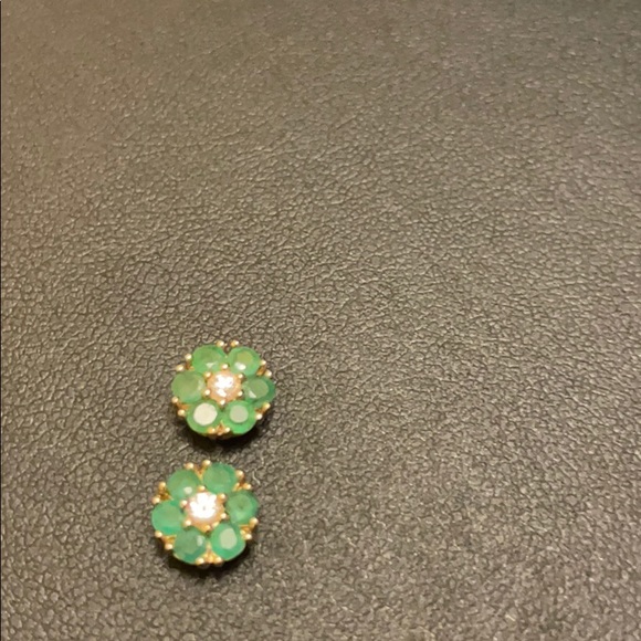 Emerald earrings